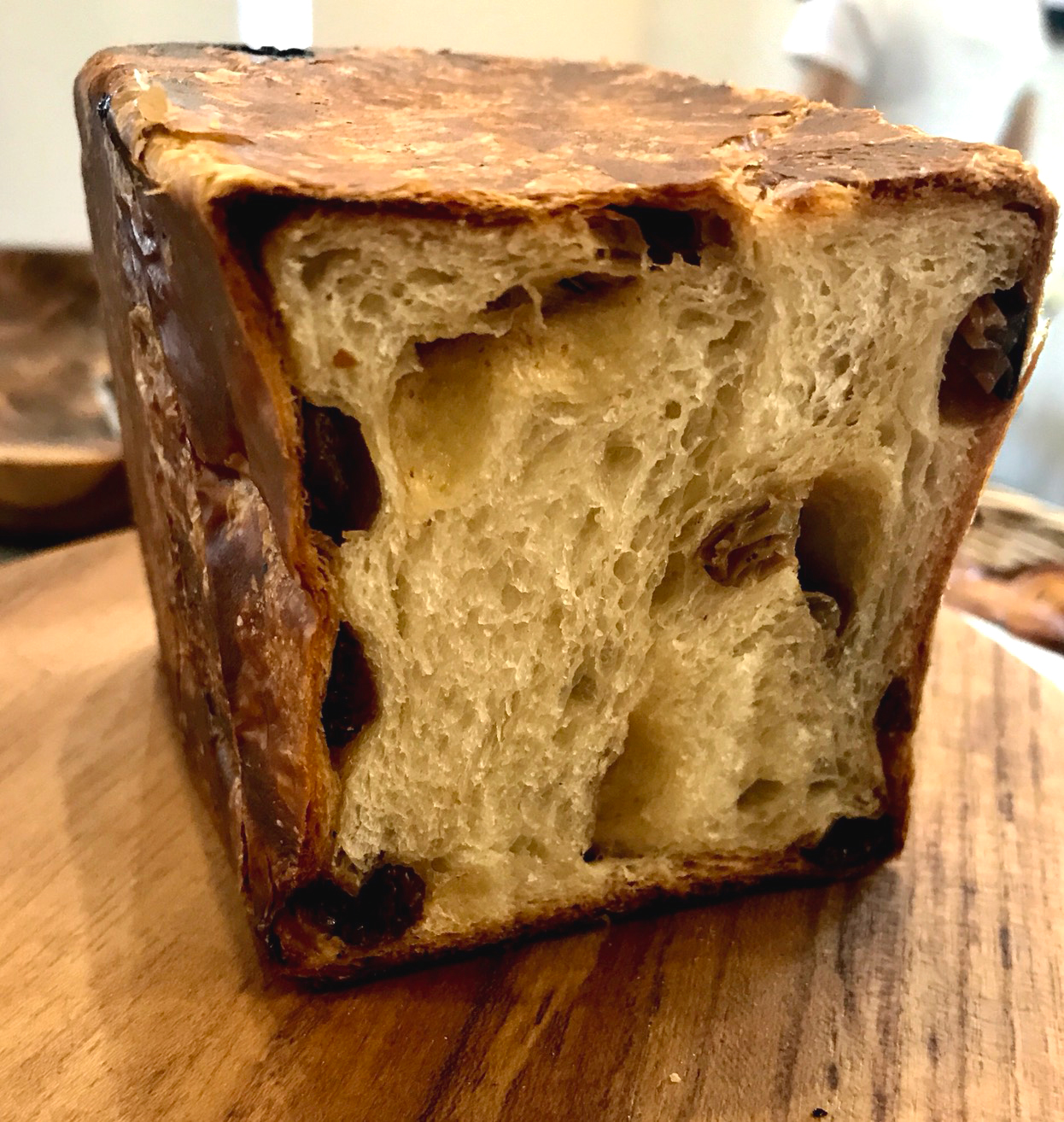 レーズンデニッシュ食パン（2018.06.23）