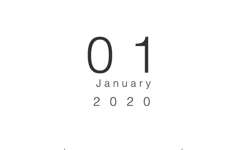 2020年01月の営業日