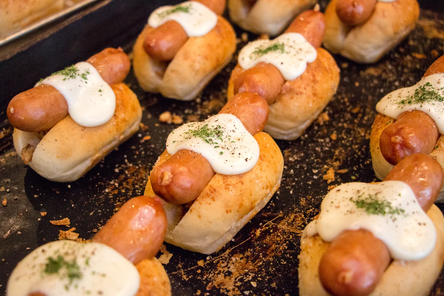 当店の看板メニュー特製ホットドッグご用意しています（2025.09.18）